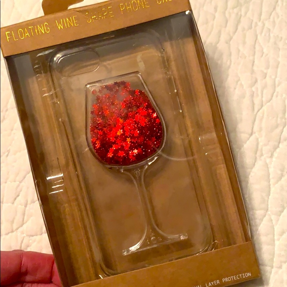 NEW Floating Wine iPhone 7 Case